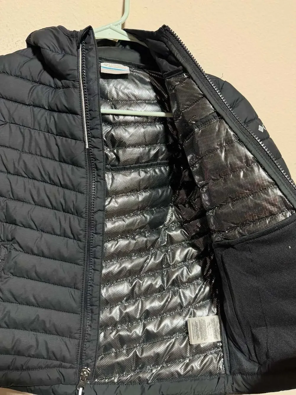 Columbia Kids Powder Lite Hooded Omni-Heat Puffer Jacket